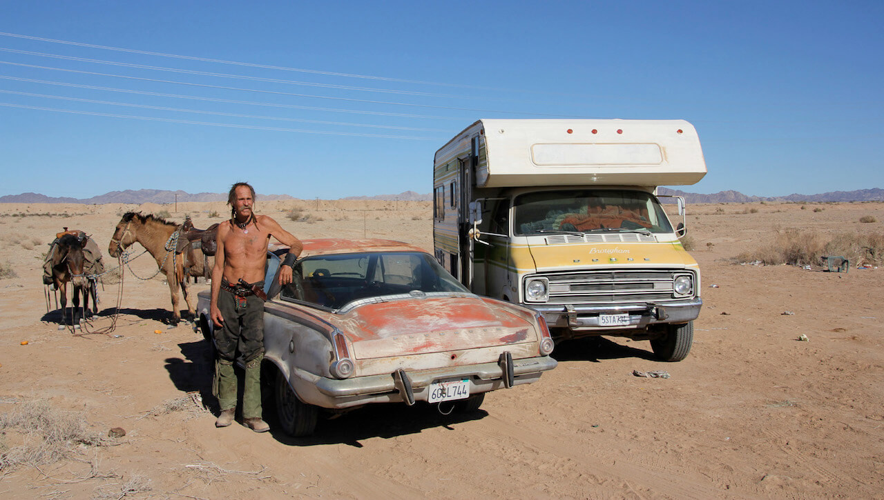 Bewohner aus Slab City